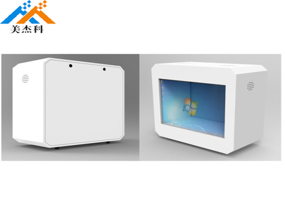 High Luminance Transparent LCD Display Advertising kiosk CE Appproval