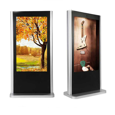 OEM Touch Screen Floor Standing 42" - 65" LCD Digital Signage Display With WIFI / 3G