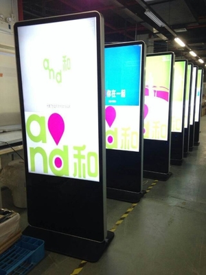 Ipad Design HD Networking 65" LCD Advertising Digital Signage Display , High Brightness