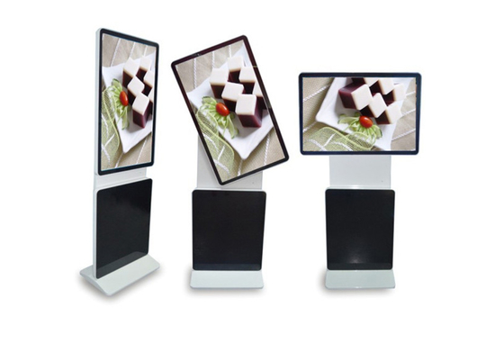 Rotating Screen 42" Digital Signage Kiosk Media Player ,  Metal Case