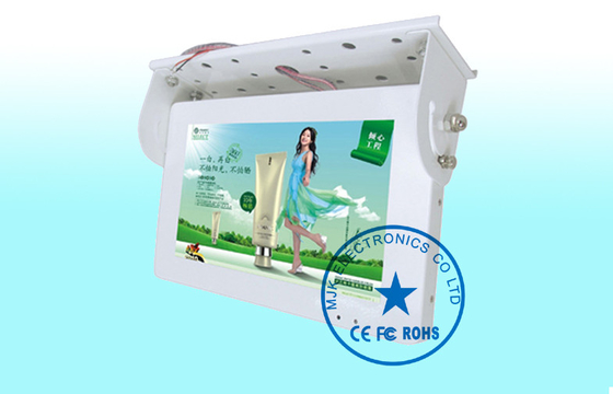 MP4 MPG2 MPEG1 15 Inch Bus Digital Signage 16.7M Real Color , 2GB - 32GB Storage