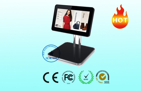 Floor Standing LCD Kiosk Dual Core / wireless touch screen monitor