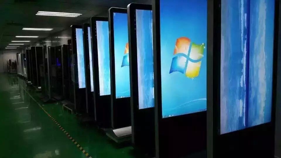 WIFI LG  65 Inch Advertising LCD Display For Museum , 1080*1920