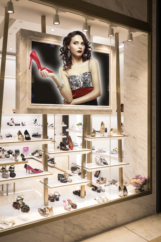 Customized 55 Inch Nake Eye Real 3D lcd Digital Signage Display