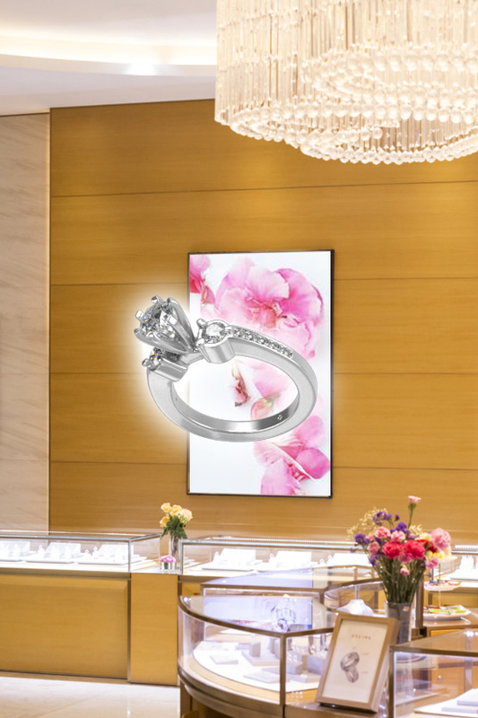 Customized 3D Outdoor Digital Signage Display With High Quality,Without 3 d Glasses