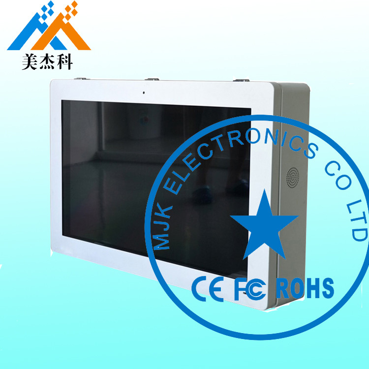 10 Points Infrared Touch Kiosk / Outdoor Lcd Digital Signage Display IP65 Waterproof
