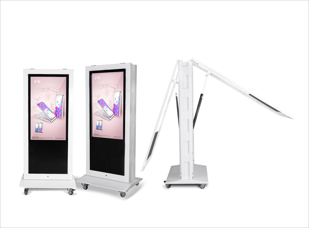 Dustproof Free Standing Outdoor Digital Signage Display For Supermarket