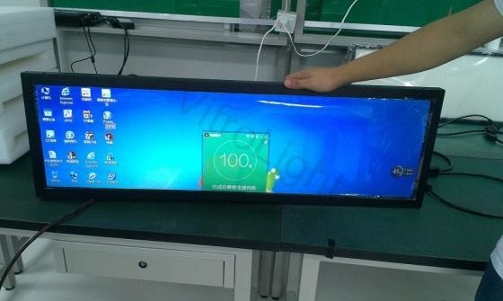 28 Inch High Resolution Wall Mounted Digital Signage Display For Supermarket