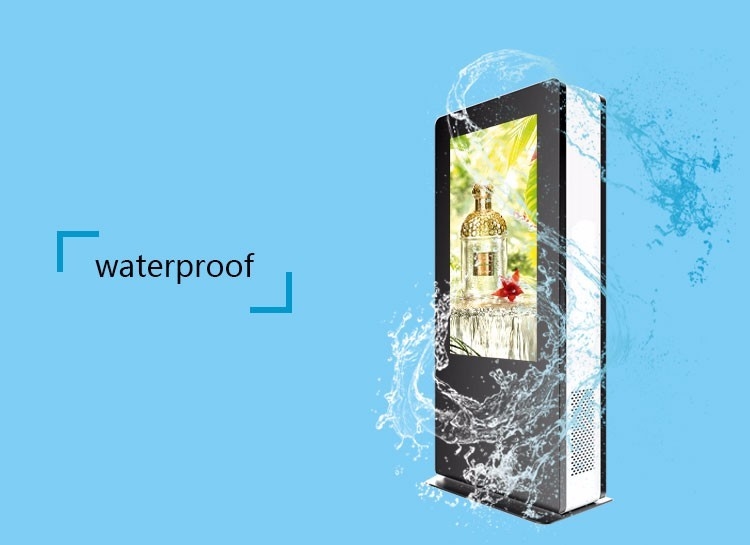 Free Standing Android Outdoor Digital Signage Display Rustproof For Museum