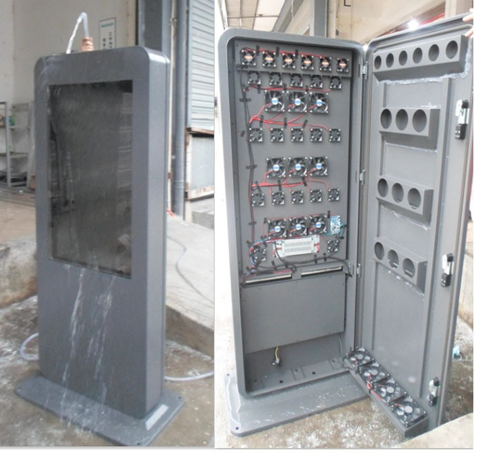 Free Standing Android Outdoor Digital Signage Display Rustproof For Museum