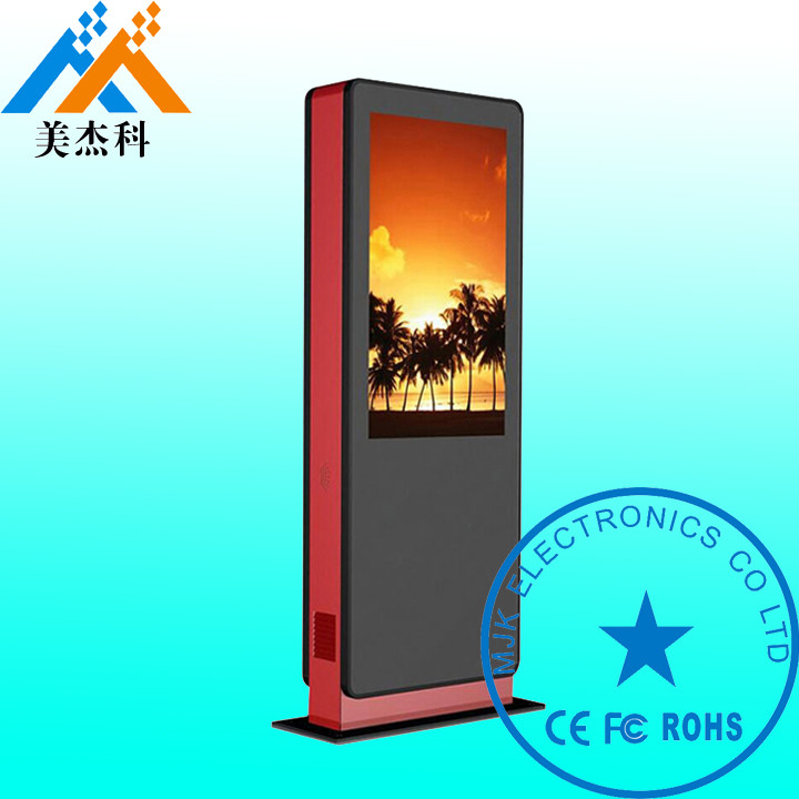 Dustproof High Resolution Advertising Digital Signage Touch Kiosk For Commercial Buildings