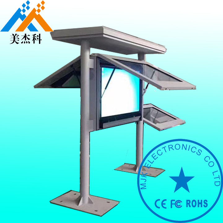 Bus Stop Lcd Advertising Screen , Hd External Digital Signage Brightness 2000cd