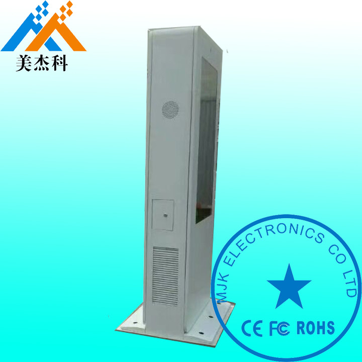 High Brightness Outdoor Digital Signage Floor Standing Lcd Display For Bus Station