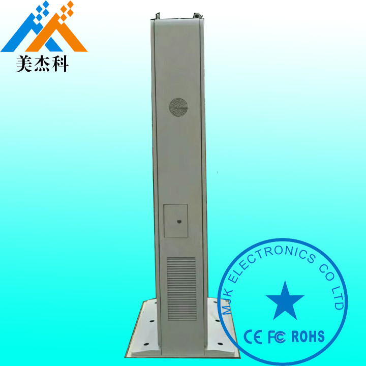 High Brightness Outdoor Digital Signage Floor Standing Lcd Display For Bus Station