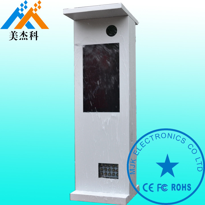 Remote Control Outdoor Digital Signage Touchscreen , Lcd Advertising Player 10 Points Infrared