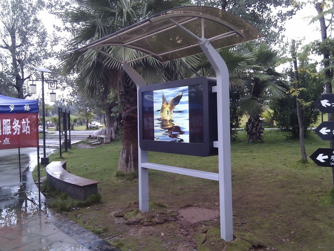 Android 3288A 65 Inch Wall Mounted Digital Signage Outdoor For Exhibition Hall