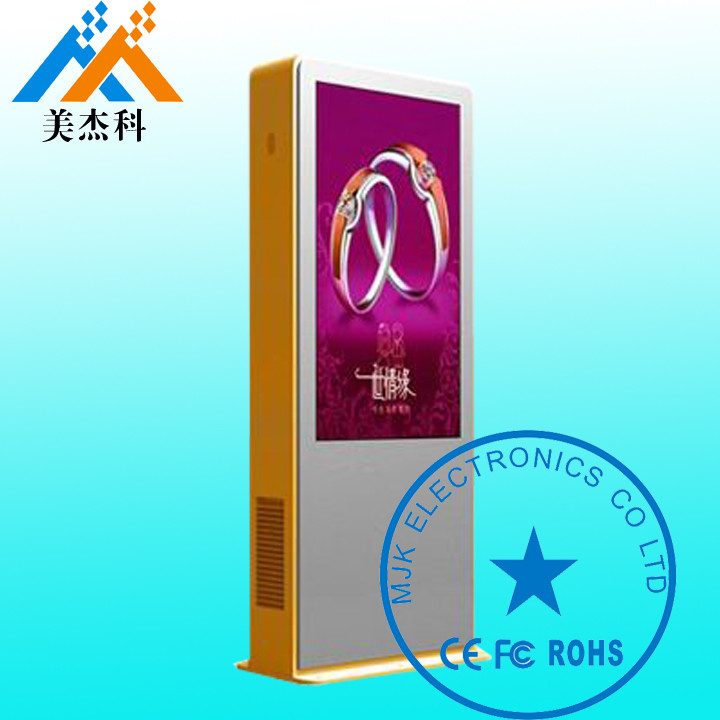 55 Inch Touch Kiosk HD Screen Outdoor Digital Signage High Resolution 1080P For Gas Station
