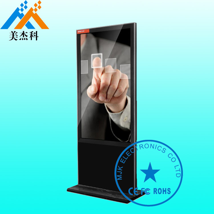 10 Points Touch Kiosk Digital Signage Display For Public Place , Windows Operation System