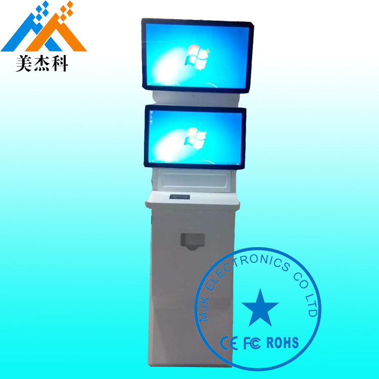 Supermarket HD Floor Standing Lcd Advertising Display Touch Screen 43 Inch