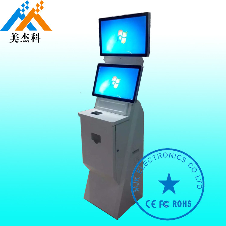 Supermarket HD Floor Standing Lcd Advertising Display Touch Screen 43 Inch