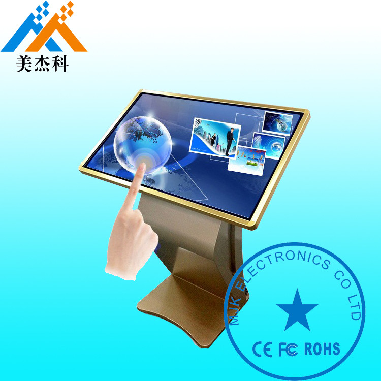 Dustproof Waterproof Digital Signage For Bookstores , Network LCD Advertising Display