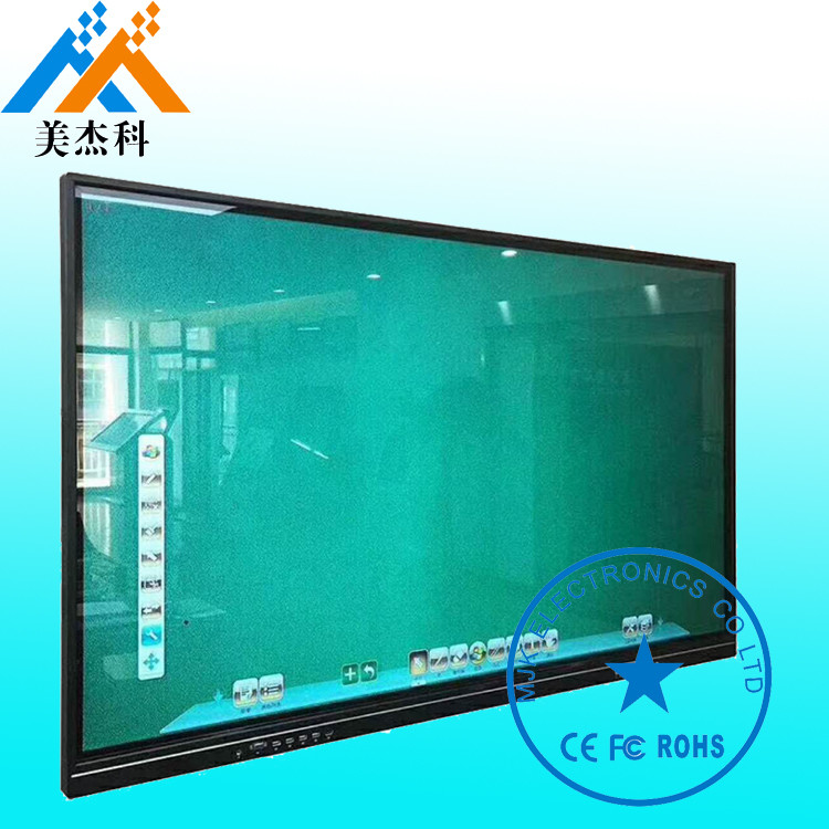 High Brightness Touch Wall Mounted Digital Signage Kiosk LG Screen For School
