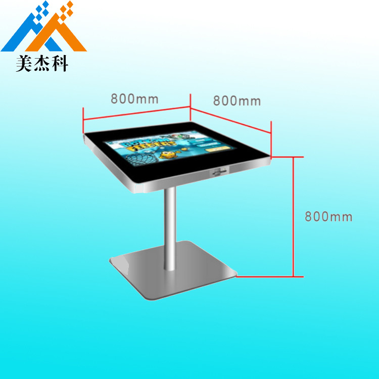 10.1Inch Touch Kiosk Coffee Table Vertical Digital Signage High Resolution For Dining Room
