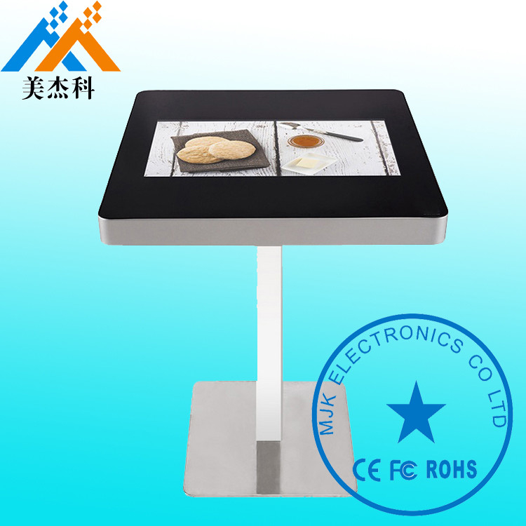10.1Inch Touch Kiosk Coffee Table Vertical Digital Signage High Resolution For Dining Room
