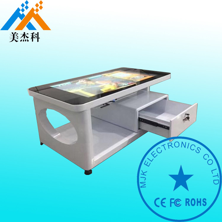 32"Touch Kiosk Tea Table Touch Screen Interactive Multi 10Points Digital Signage