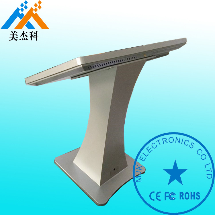 32" 10 Points Infrared Touch Kiosk High Resolution 1080P Floor Standing For Supermarket