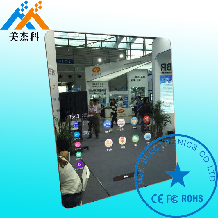 42Inch Touch Screen Magic Mirror Window System High Resolution 1080P For Hotel