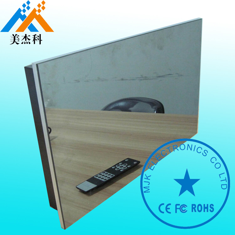 Wall Mounted Magic Mirror Display 10 Points Infrared Touch Screen Kiosk For Shopping Mall