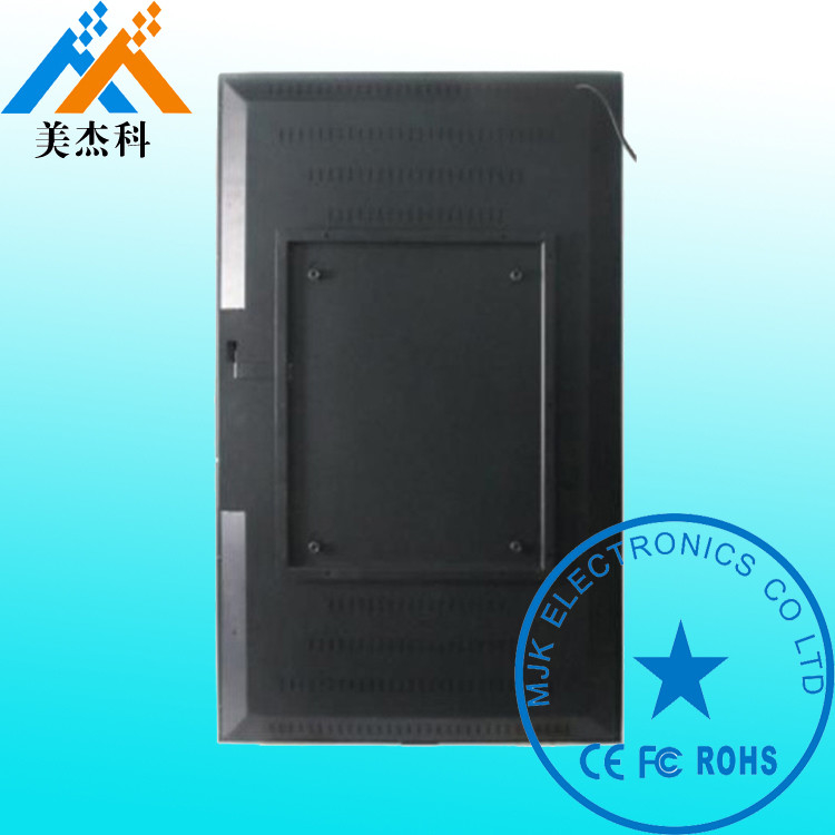 Wall Mounted Magic Mirror Display 10 Points Infrared Touch Screen Kiosk For Shopping Mall