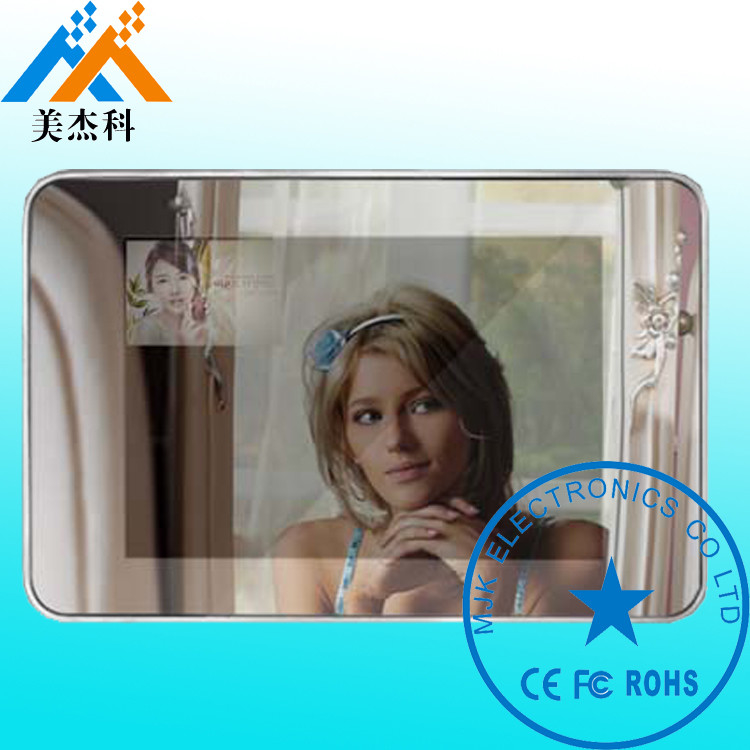 Infrared Motion Sensor Interactive Touch Screen Smart Mirror Kiosk For Toggery