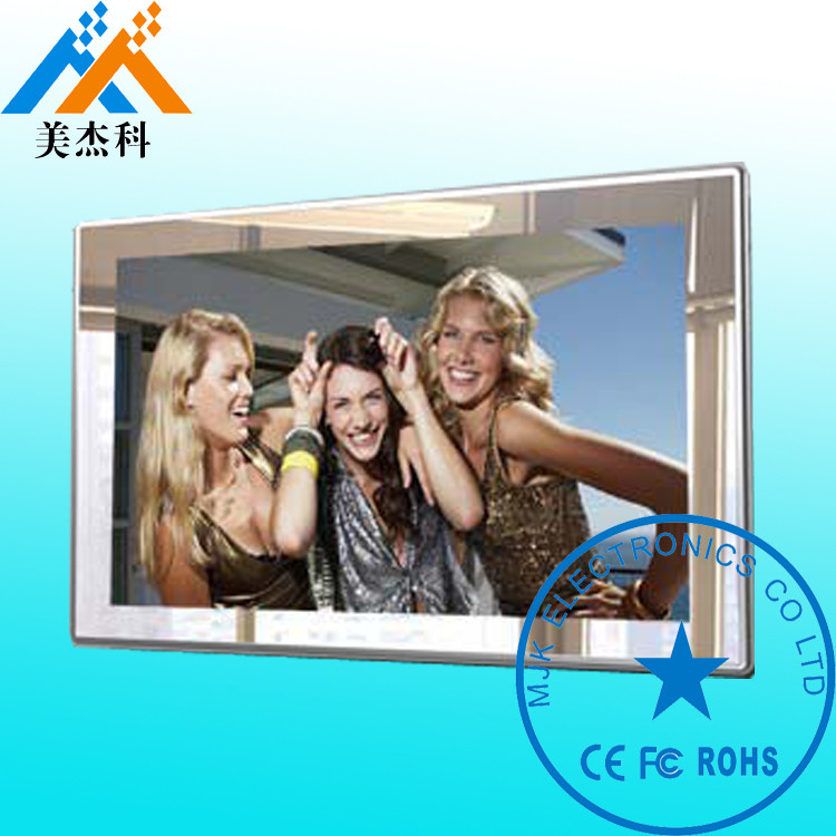 Infrared Motion Sensor Interactive Touch Screen Smart Mirror Kiosk For Toggery