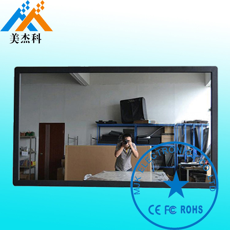 Interactive Touch Kiosk Magic Mirror Display 32 Inch LG Screen Infrared Sensor For Hotel