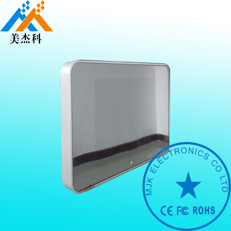 LG Touch Kiosk Magic Mirror Windows Digital Mirror Advertising , Silver Black