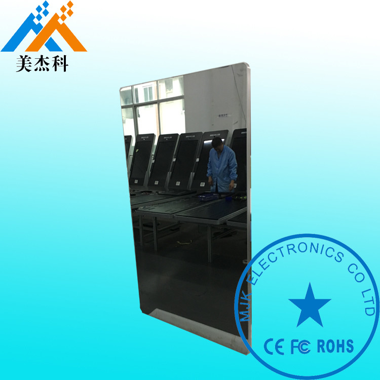 Capacitive Touch Kiosk Magic Mirror Android High Resolution For Clothing Shop