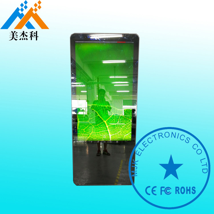 50 Inch Windows Touch Screen Kiosk Digital Mirror Display Advertising