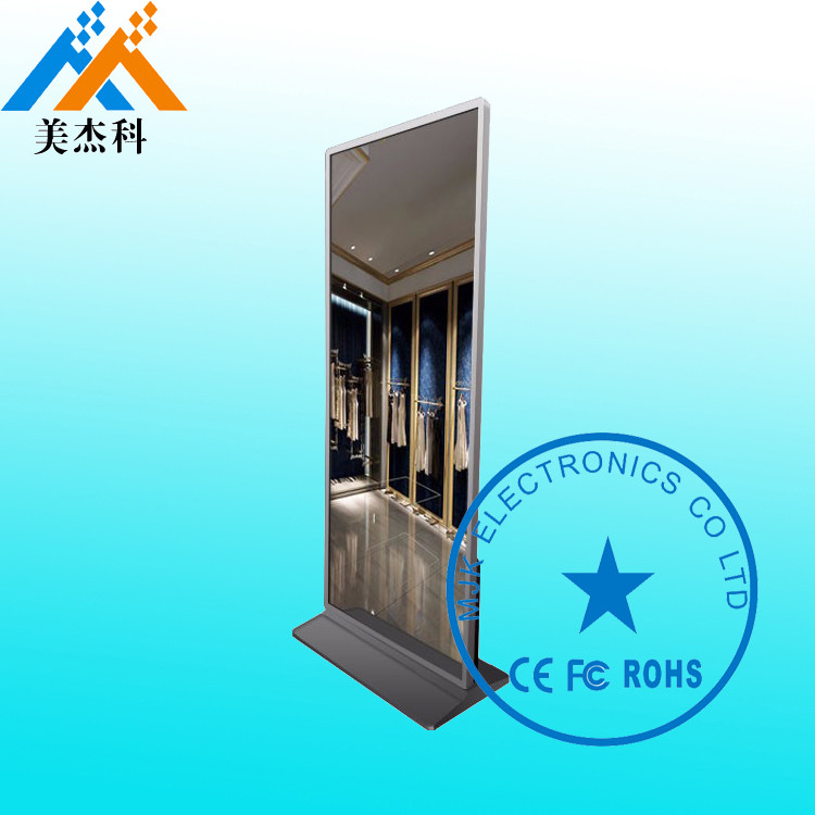 49 Inch Windows Smart Mirror Touch Screen Kiosk Full Screen Smart Mirror Display