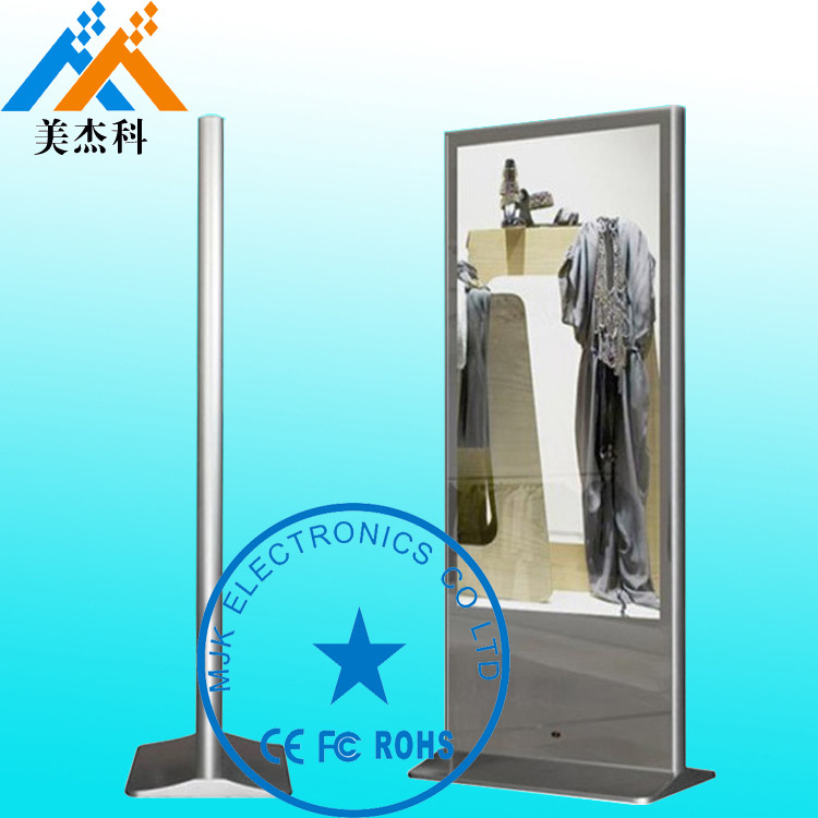 Indoor 55 Inch Interactive Digital Mirror Display Mirror Kiosk For Clothing Shop