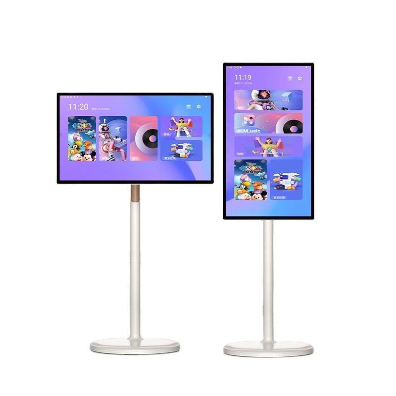 Manufacturer Portable Tablet Tv Rollable Smart Touch Screen 4k 21.5 Inch Lcd Tv Smart With Android Wifi