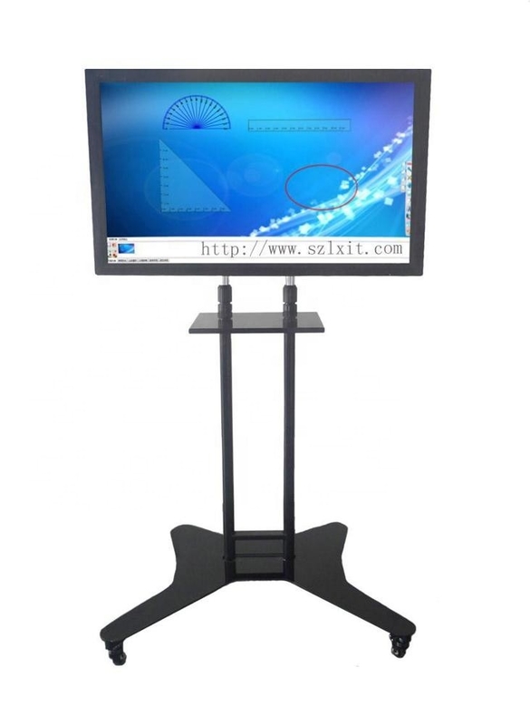 Tempered Glass Screen LCD Digital Signage Display Multimedia Interactive Whiteboard