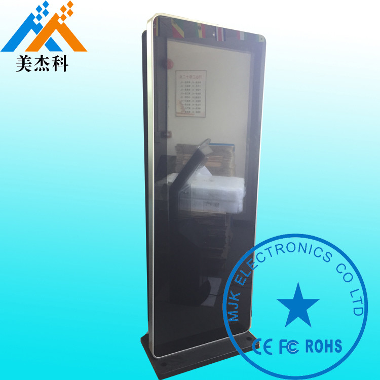 Ultrathin 43”Outdoor Digital Signage Stainless Steel Material 178 Viewing Angle