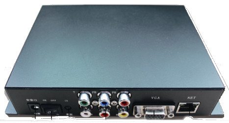 High Definition Digital Signage Full HD Media Player Box Black / Advertising Media Player