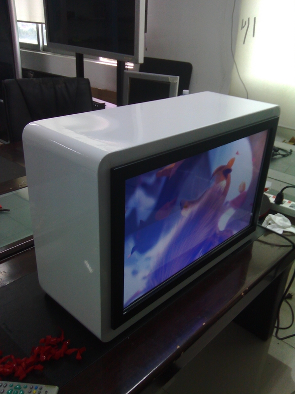 Commercial 22inch Transparent LCD Display Advertisng Screen With Dynamic Video