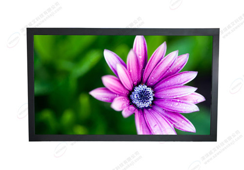 LED Backlight 19 Inch LCD Digital Signage Display Video Advertising With Split Screen