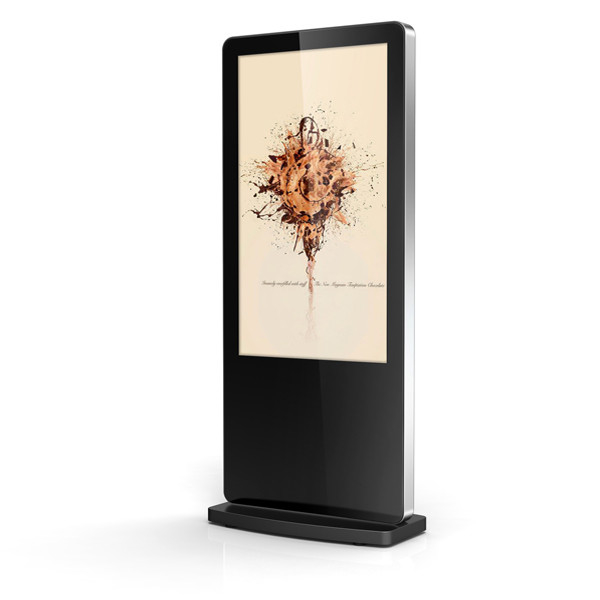 Free Standing Interactive Information Kiosk / Shopping Mall Kiosk Touchscreen