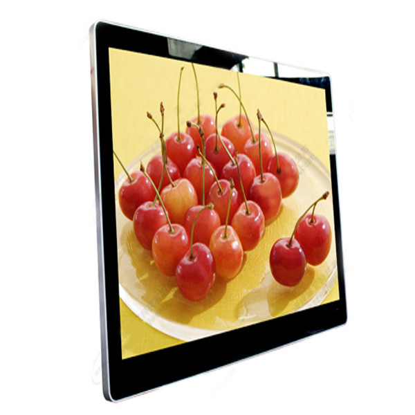 Wifi / 3G LCD Display Advertising Digital Signage 19 Inch 22 Inch 32 Inch , MPG MPEG VOB