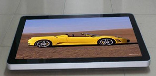 Multimedia LCD Signage Display DVD ASF WMV , Network Management System